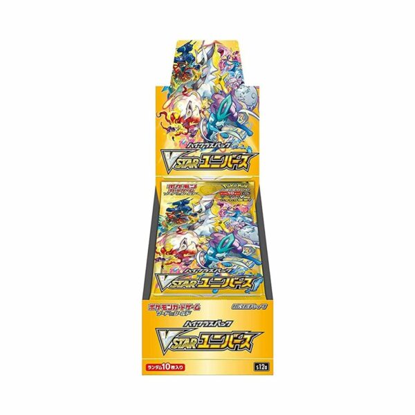 Pokémon karty Sword & Shield - Vstar Universe japonský booster box (10 balíčkov)