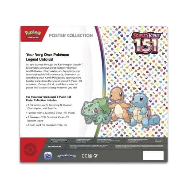 Pokémon karty Scarlet & Violet-151 Poster Collection - Image 6