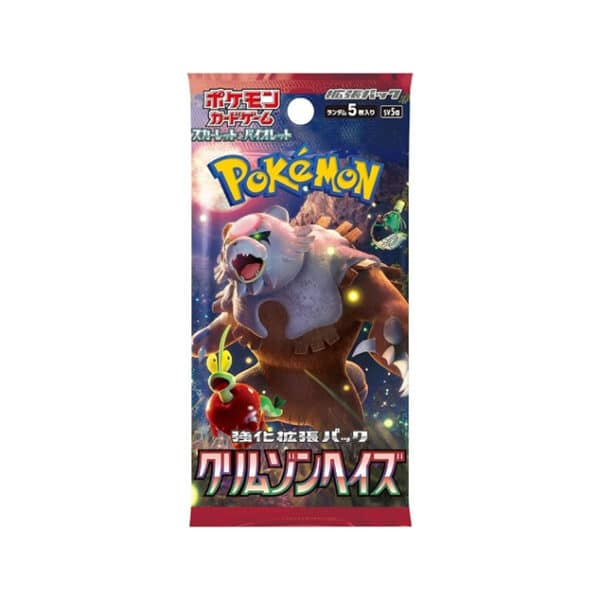 Pokémon japonský booster balíček - Crimson Haze