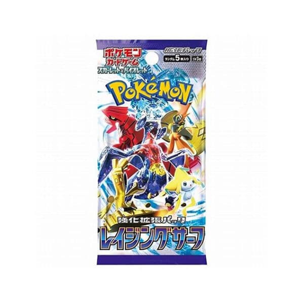 Pokémon japonský booster balíček - Raging Surf